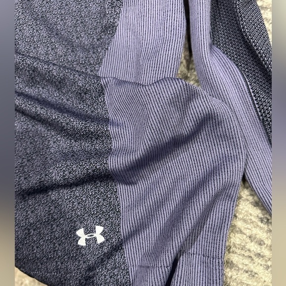 UNDER ARMOUR Vanish Purple/Gray Heatgear Cowl Neck pullover, EUC! - Picture 5 of 8